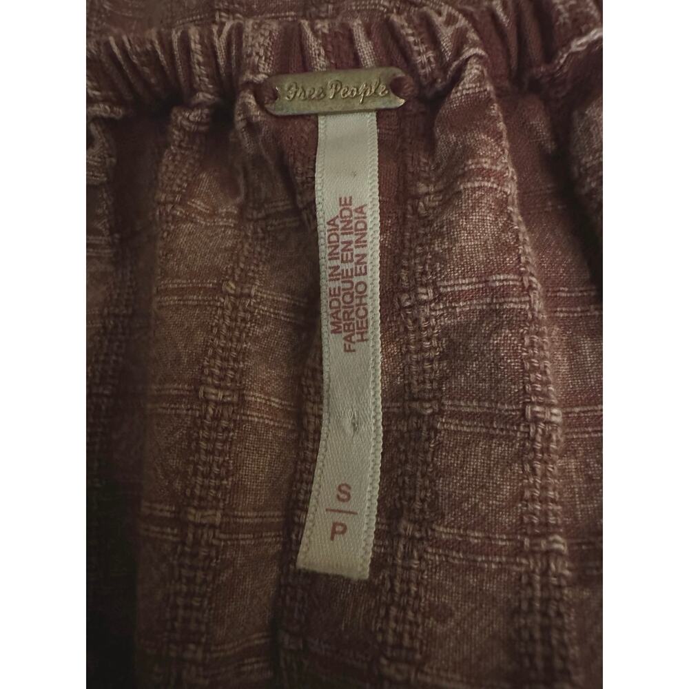 Free People Bohemian Western Mind Over Matter Midi Maxi Dress Burnt Henna Small - Picture 10 of 11